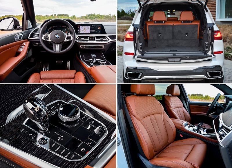 BMW x7 салон