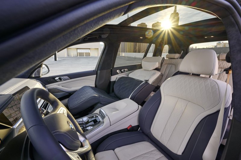 BMW x7 сиденья