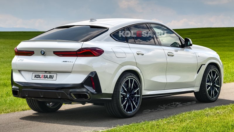 BMW x6 2023 Рестайлинг