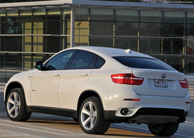 BMW x6 белый 2008