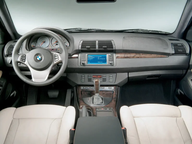 BMW x5 2007 салон