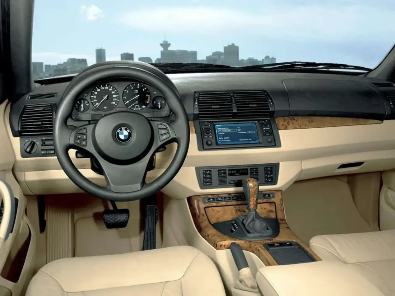 BMW x5 2006 салон