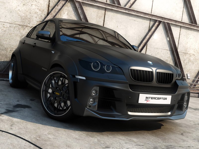 BMW x6 Tuning Matte
