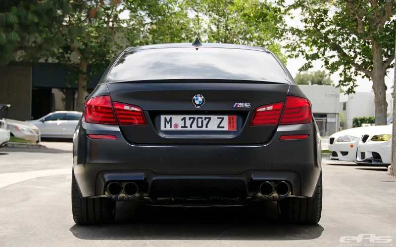 BMW 5 f10 сзади