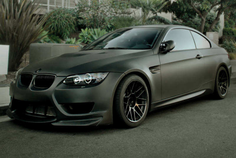 BMW e92 m3 Black Matte