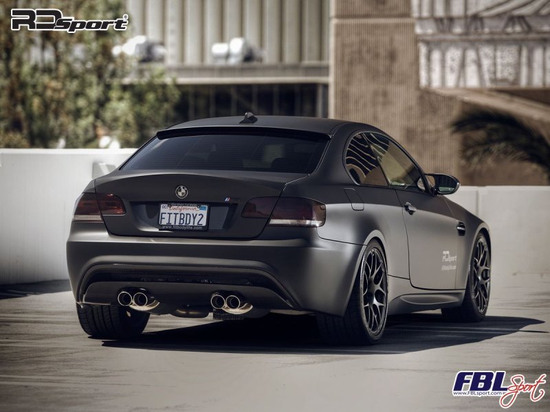 BMW e92 m3 Black Matte