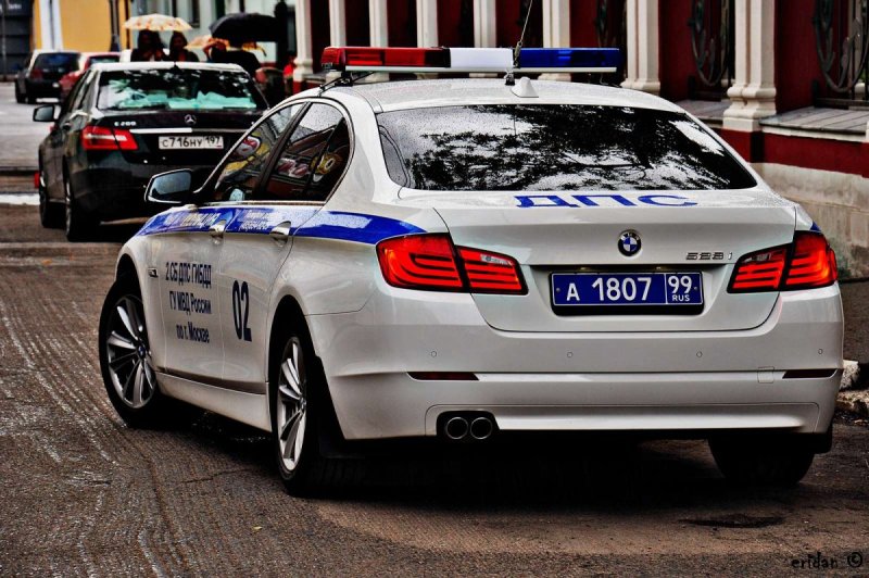 BMW f10 полиция