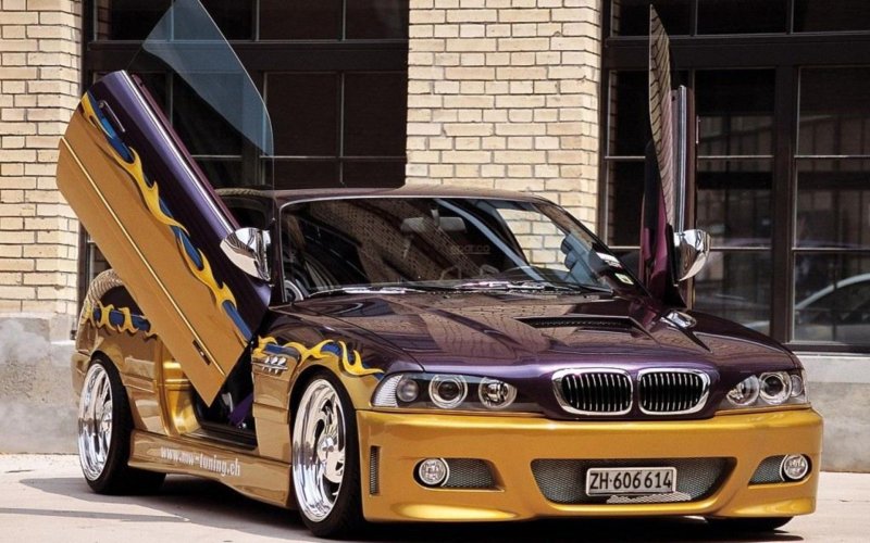 BMW тюнингованная