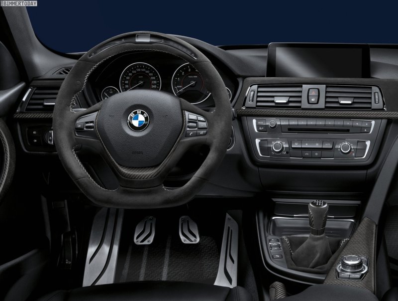 BMW f30 спорт руль