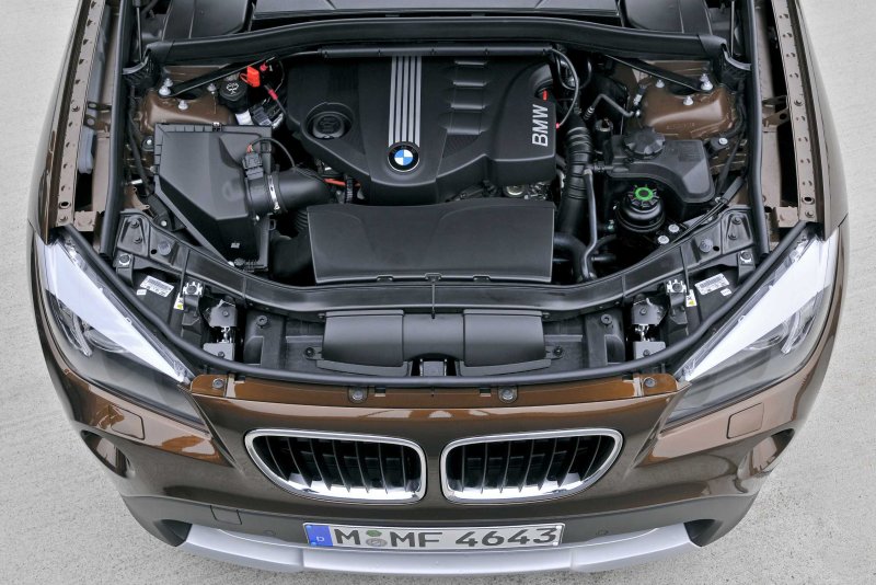 Подкапотное пространство BMW x3 f25