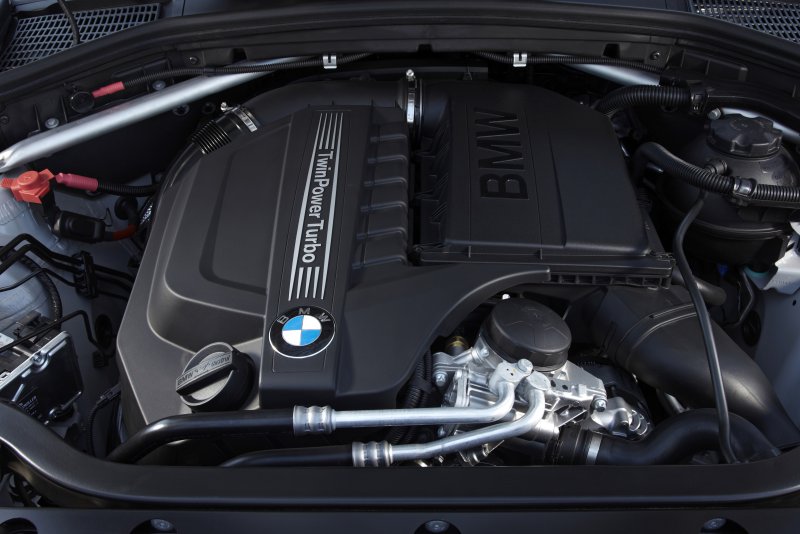 BMW x4 под капотом