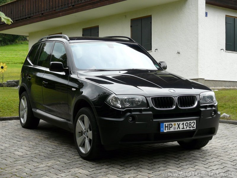 BMW x3 e83 Рестайлинг