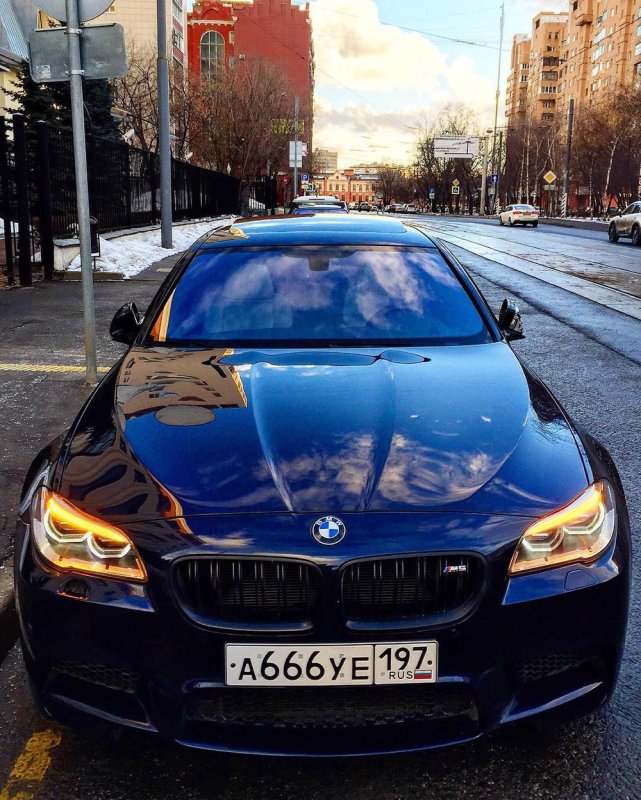 BMW 666 number Plate