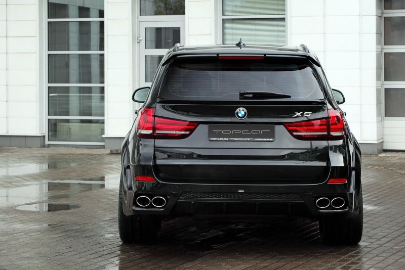 BMW x5 f15 сзади