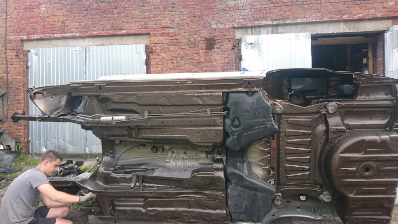 Днище BMW e39
