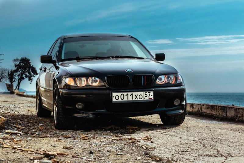 BMW e60 матовый синий