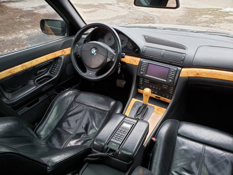 BMW 750i е38 салон