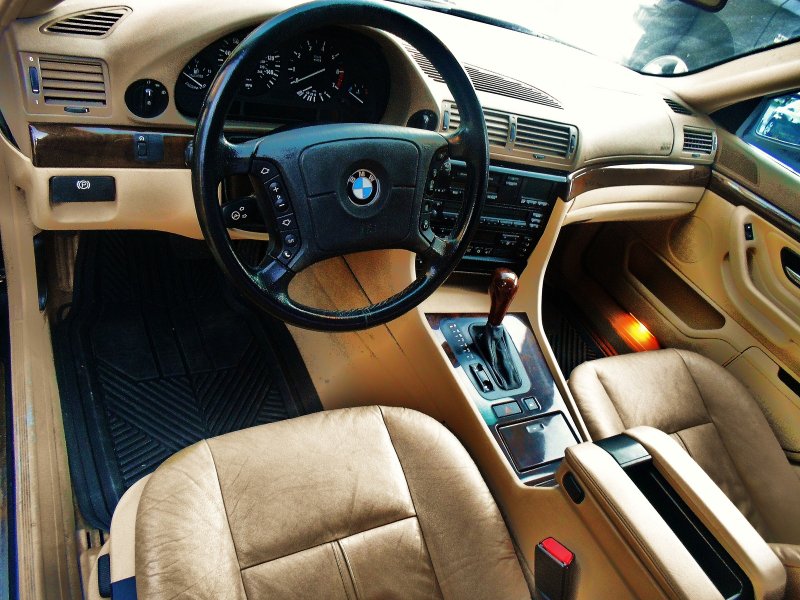 BMW 750il e38 салон