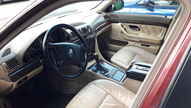 BMW e38 салон