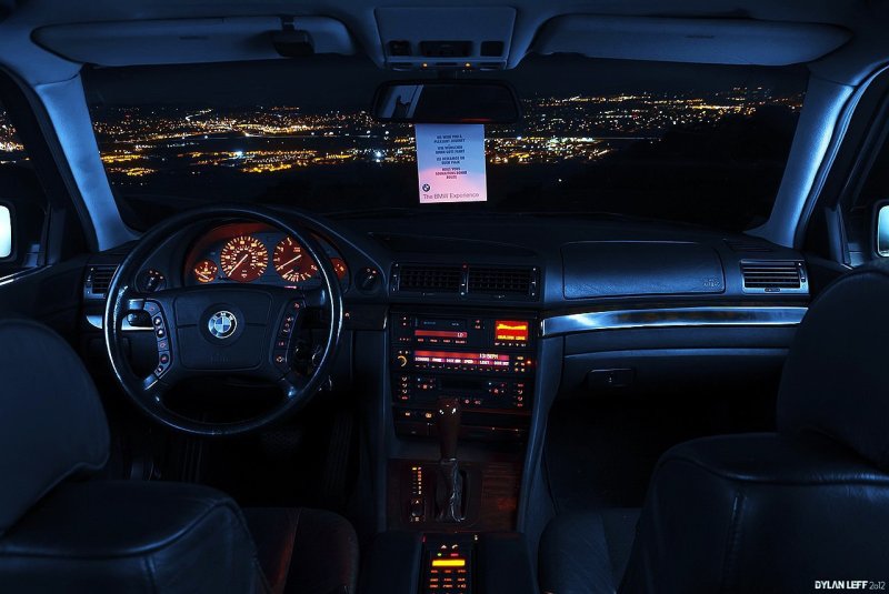 BMW 7 e38 салон