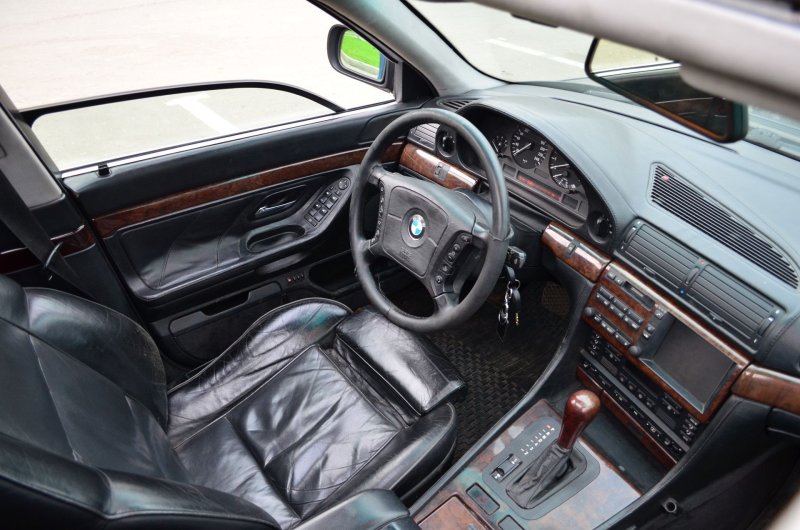 BMW 750il e38 салон