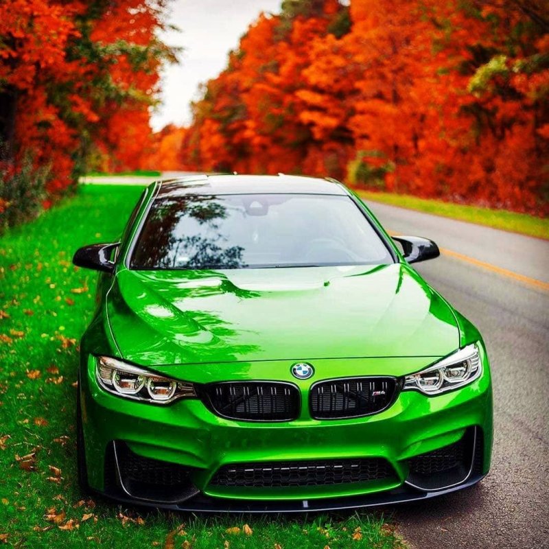 BMW m4 Green