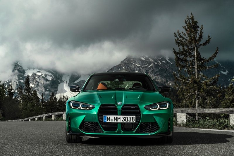 BMW m4 2021 Green