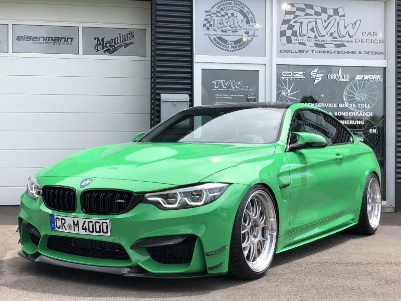 BMW m4 f82 Green