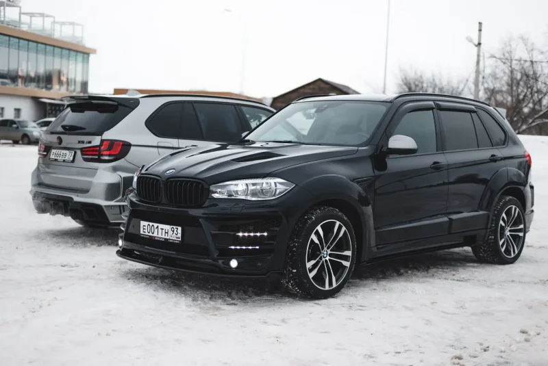 BMW x5m матовый черный