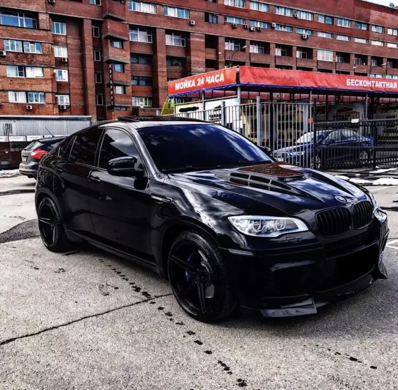 BMW x6m тонированный