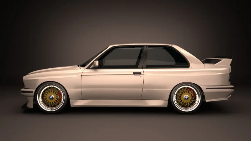 BMW m3 e30 White