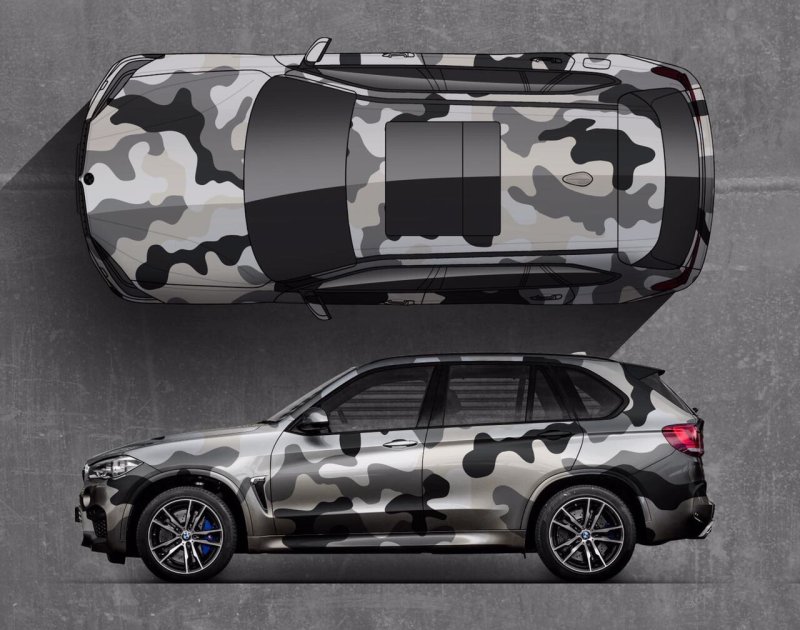 BMW x5 камуфляж