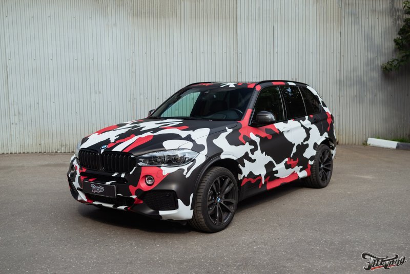 BMW x5 e70 камуфляж
