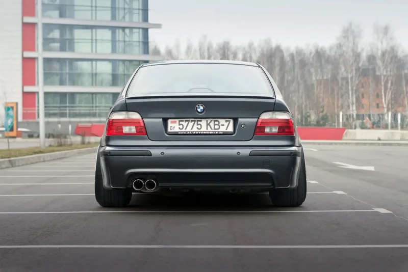 BMW m5 e39 выхлоп