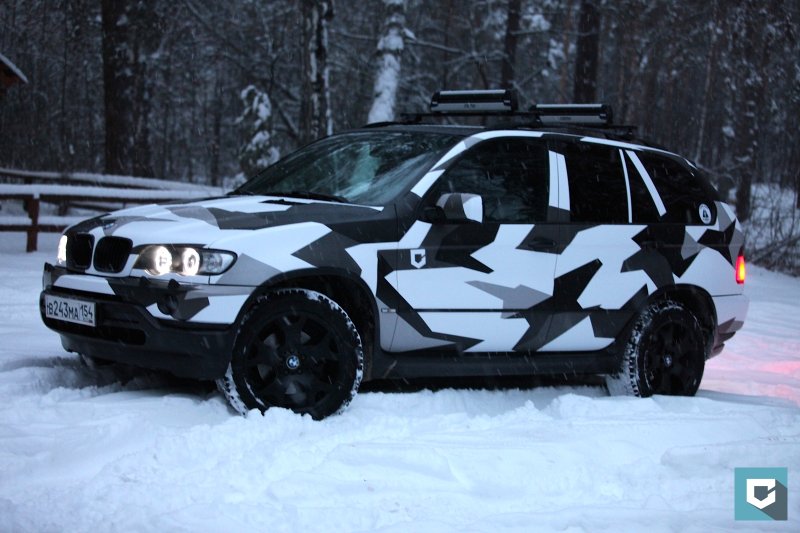 BMW x5 e53 камуфляж