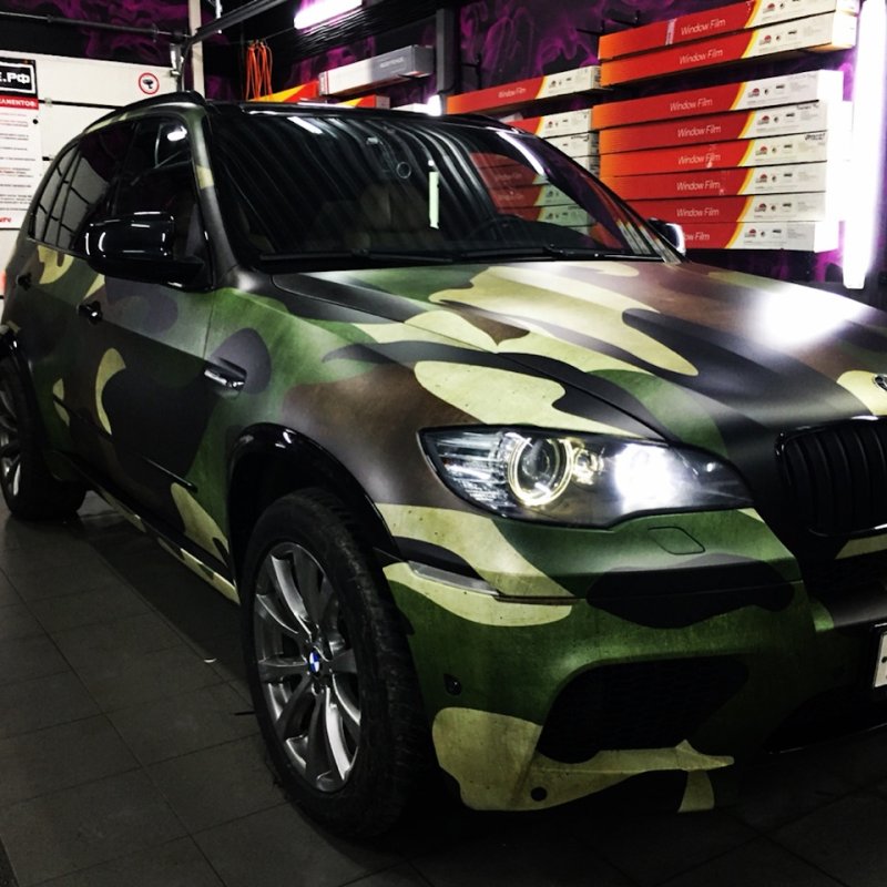 BMW x5 e53 камуфляж