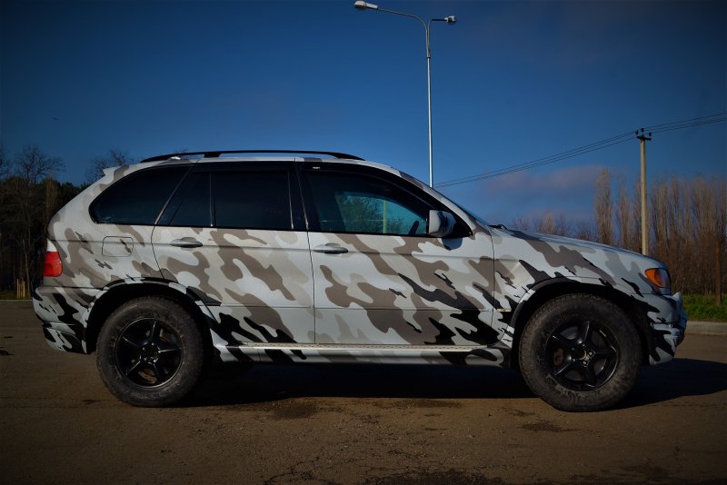 BMW x5 e53 камуфляж
