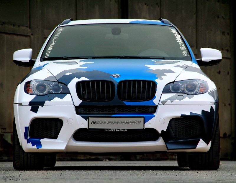 BMW e70 камуфляж