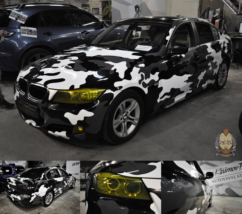 BMW m6 камуфляж