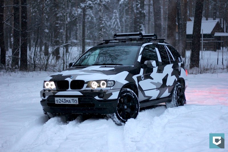 BMW x5m камуфляж