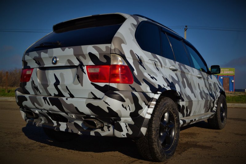 BMW x5 e53 камуфляж