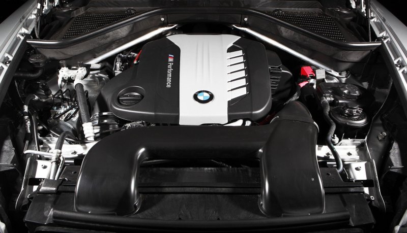 BMW x6m мотор