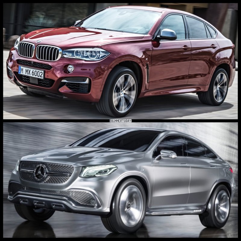 BMW x6 GLE Coupe