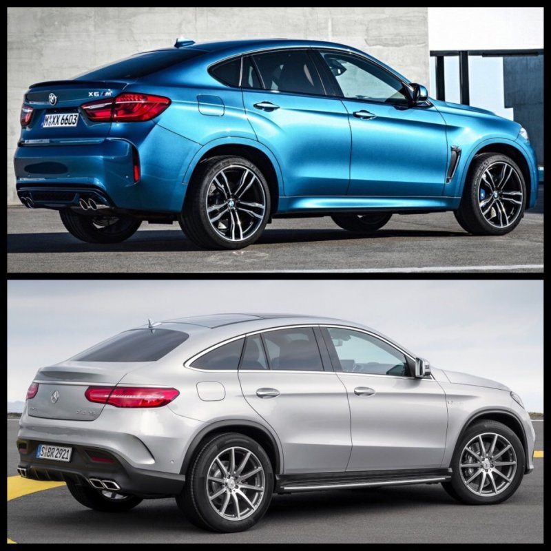 BMW x6 GLE Coupe