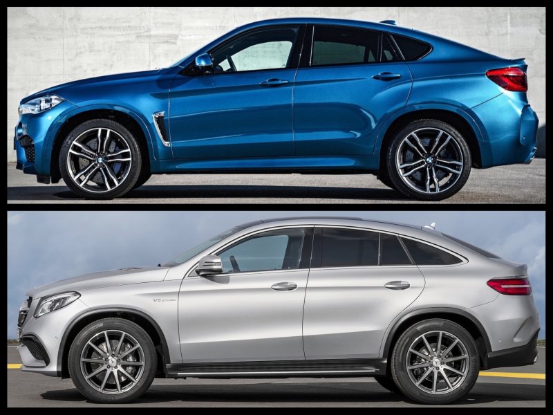 Mercedes vs BMW x6