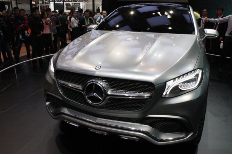 Mercedes-Benz Coupe SUV черный