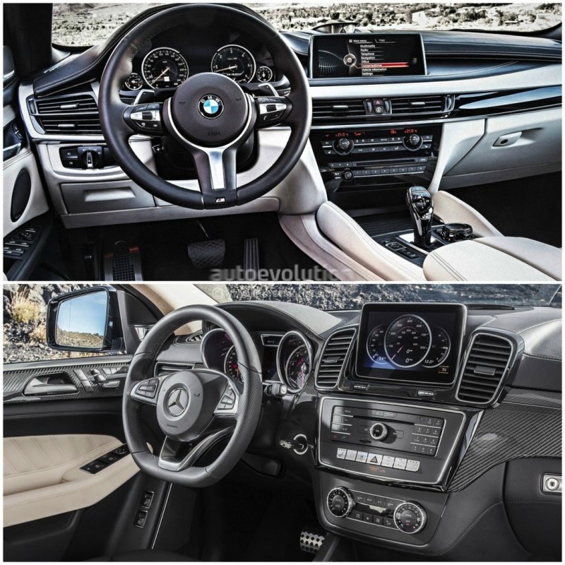 X6 BMW Мерседес x6