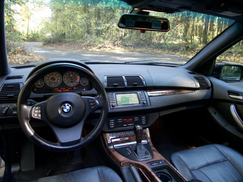 BMW e53 салон