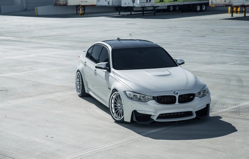 BMW m3 f80 White