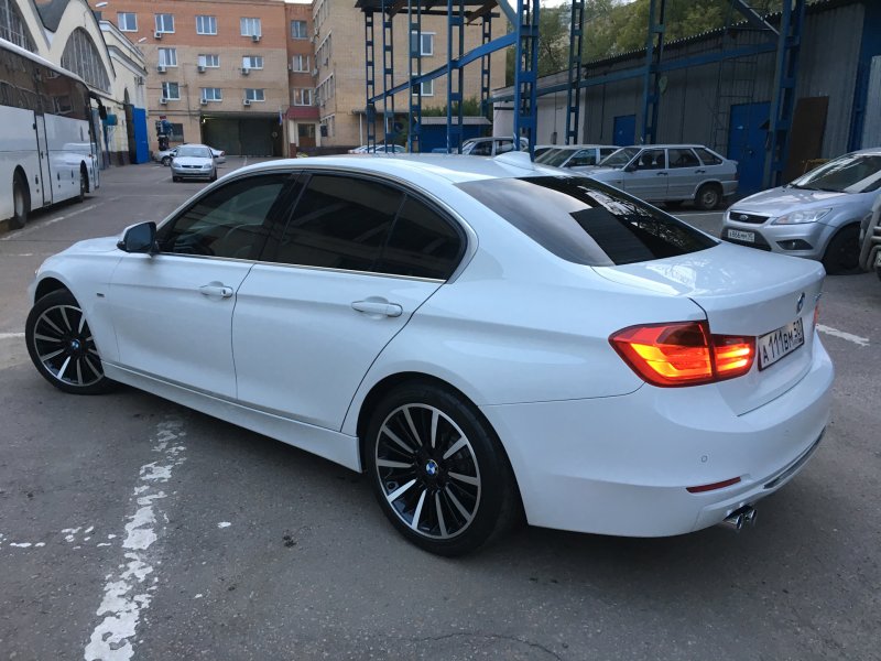 BMW f30 White